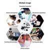 Binocular Compound Microscope, 6000X-20000X Home Education Microscope, Can Be Connected to A Computer Screen, for Student/Child/Adult/Beginner/Amateur Scientist/Hobbyist,10000X view 2