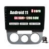 9 inch Headunit Android 11 Car Stereo, Bluetooth WiFi Car Sat Nav for VW Jetta 5 2005-2010 Car Navigation GPS Supports 2 din Stereo FM RDS Car Audio Video with Rear View Camera view 1