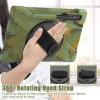 AdirMi Case for Samsung Galaxy Tab S8 2022 /S7 2020 11 inch, Military Grade Rugged Shockproof Case with [360 Rotating Stand/Hand Strap] [Shoulder Strap] [S-Pen Holder],Camouflage view 4
