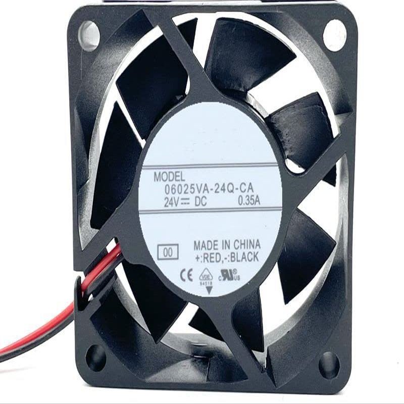 06025VA-24Q-CA 24V 0.35A 6025 Cooling Fan 60X60X25mm