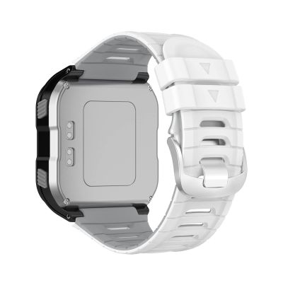 MGTCAR Silicone Watch Band For Garmin Forerunner 920XT Colorful Strap Replacement Bracelet Training Sport Watch Wristband Accessories (Color : White Light Gray)