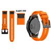 MGTCAR 26 22 20MM Watchband Strap For Garmin Fenix 7X 7 7S Watch Quick Release Silicone Easyfit Wrist Band Strap (Color : Preto, Size : 22MM Fenix 6 5 5plus) view 3