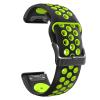 MURVE Silicone 26mm 22mm Quick Release Watchband For Garmin Fenix 6 6S 6X Pro 5X 5 5Plus 3 HR 935 S60 Watch Easyfit Watch Wrist Strap (Color : H, Size : 26mm Fenix 6X 6XPro) view 1