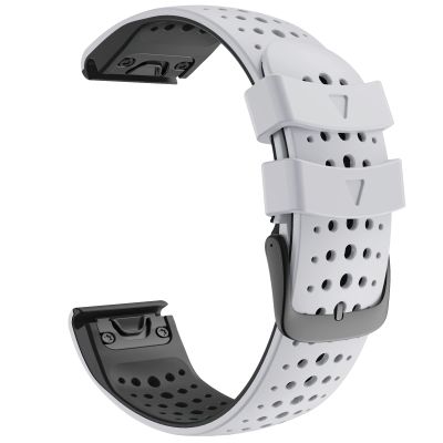 AXTI Quick Release EasyFit Silicone Watch Band WristStrap For Garmin Fenix 7X 7 6X Pro 5 5X Plus 935 Smartwatch Bracelet 22/26MM Watchband (Color : Color A, Size : Forerunner 935 945)