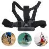 Camera Chest Mount Harness,Adjustable Phone Clip Holder with Chest Strap Fixation Bracket,JShaped Base,for Action Camera/Mobile Phone view 2