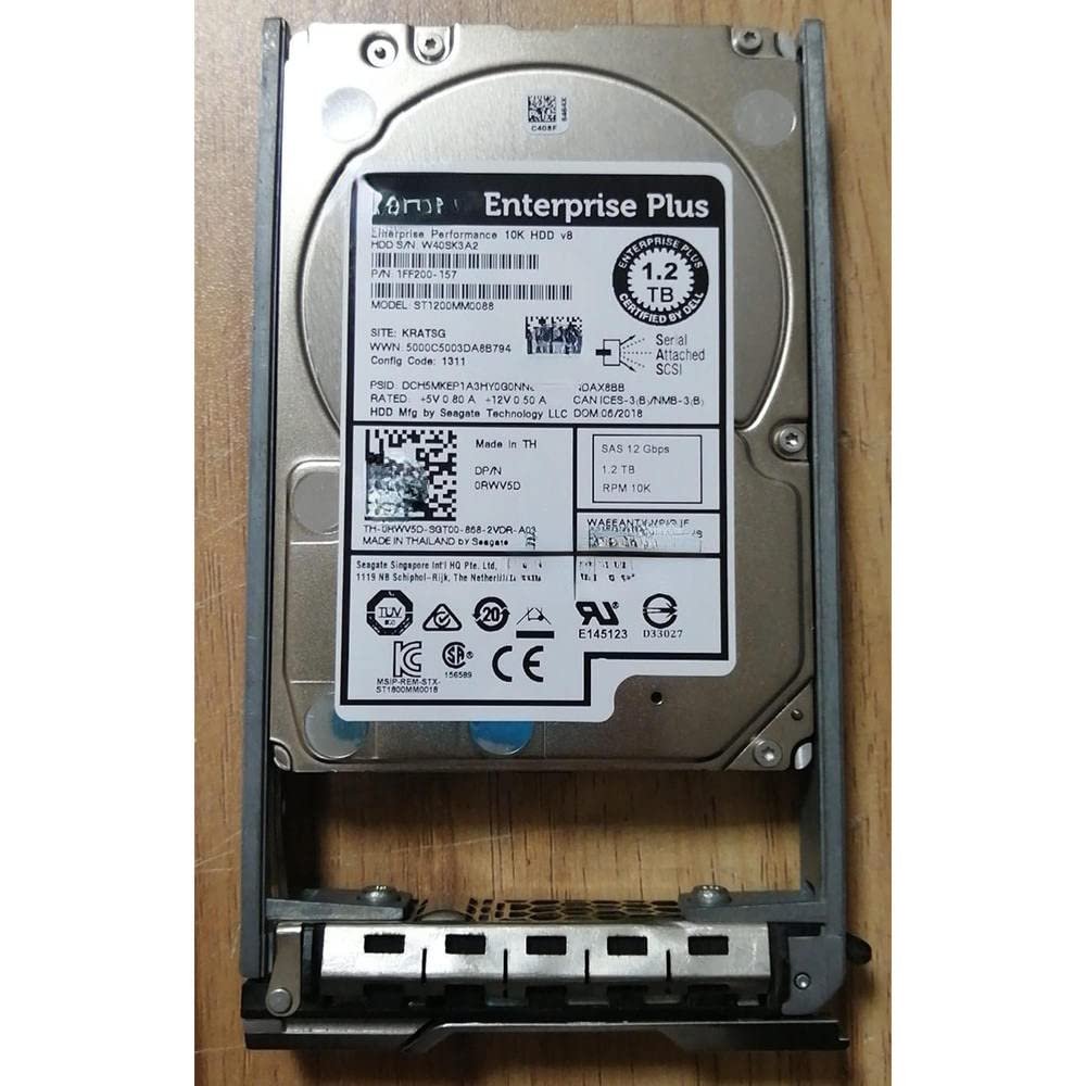 for 1.2T 1.2TB SAS 12GB 0RWV5D PS4210 PS6210 PS6100 EQ Hard Disk