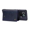 Elubugod Case for Xiaomi Mi 11 Pro Case Cover,with Card Slot Case for Xiaomi Mi 11 Pro M2102K1AC Case Cover Blue view 2