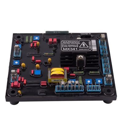 MX341 AVR Automatic Voltage Regulator 100kva 150kva Power Electricity Stabilizer Adjustor for Red Component Magnet Generator