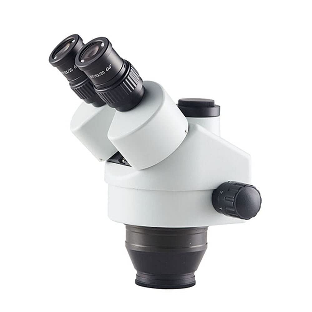 7x-45x Trinocular Zoom Stereo Microscope Simul-Focal Head Microscope Head & Body