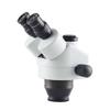 7x-45x Trinocular Zoom Stereo Microscope Simul-Focal Head Microscope Head & Body view 1
