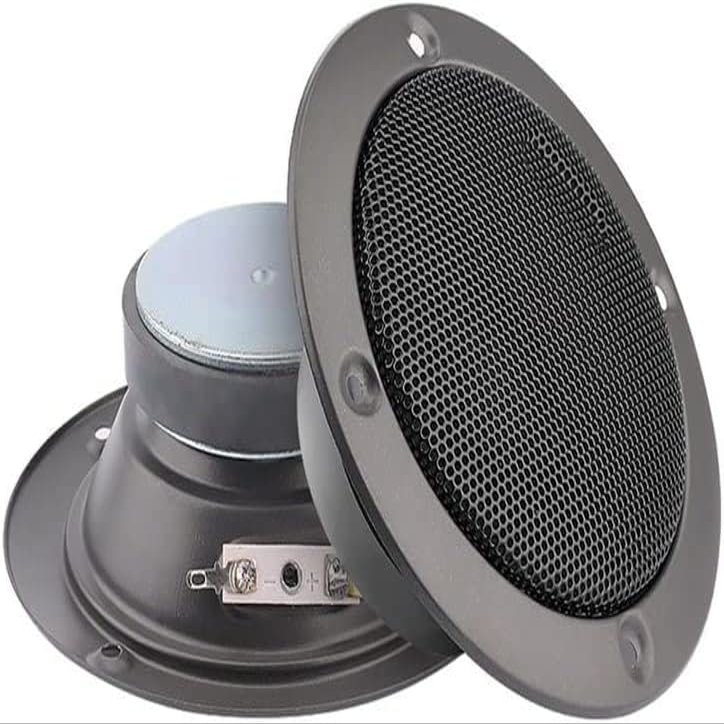 car Element Tweeter 2Pcs 3 4 5 Inch Midrange Bass Speaker Driver High Power Tweeter Loudspeaker DIY Home Theater HiFi Music Woofer Speaker Speakers (Color : 4 Inch Speaker)