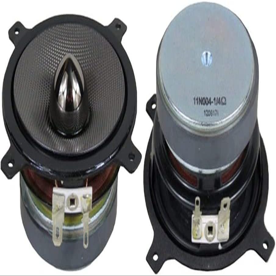 DEPILA car Element Tweeter 2pcs 3 Inch Full Range Speaker 4Ohm 20W Bullet Woven Pot Bass Midrange Treble Audio Loudspeakers Home Theater Tweeter Speakers
