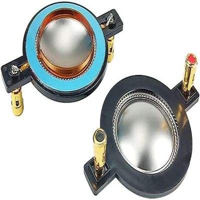 DEPILA car Element Tweeter Audio Amplifier Accessories 34.4mm Speaker Tweeter Voice Coil Silk Membrane Tweeter Ring Sound Membrane Speaker Accessories DIY 8OHM 2PCS Speakers