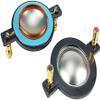 DEPILA car Element Tweeter Audio Amplifier Accessories 34.4mm Speaker Tweeter Voice Coil Silk Membrane Tweeter Ring Sound Membrane Speaker Accessories DIY 8OHM 2PCS Speakers view 1