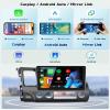 8 CORE 6G+128G Car Stereo Radio for Honda Civic 2006-2011 with Wireless CarPlay Android Auto, 10.1 Inch 1280 * 720P IPS Touch Screen Head Unit Android 13 GPS WiFi Bluetooth 32-Band DSP SWC HD Camera view 3