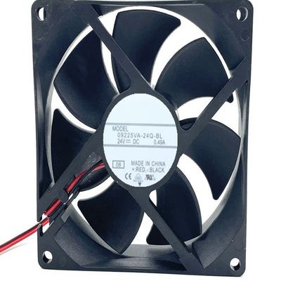 09225VA-24Q-BL 24V 0.49A 9025 Cooling Fan 90X90X25mm