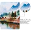 BOZHUORUI Slim Case for Kindle Paperwhite 5th/6th/7th Generation Prior to 2018 (2012-2017 Release,Model EY21 & DP75SDI) - Premium PU Leather Protective Cover with Auto Sleep/Wake (Landscape) view 4