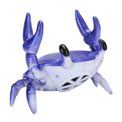 Bewinner 2 in 1 Portable Phone Tablet Stand Holder Speaker, Crab Shape Cell Phone Stand, 360 Degree Surround Speaker for Cell Phone, Home Decor Desktop