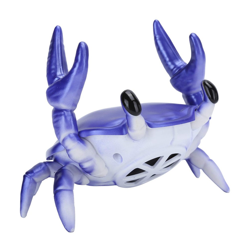Bewinner 2 in 1 Portable Phone Tablet Stand Holder Speaker, Crab Shape Cell Phone Stand, 360 Degree Surround Speaker for Cell Phone, Home Decor Desktop
