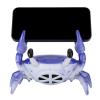 Bewinner 2 in 1 Portable Phone Tablet Stand Holder Speaker, Crab Shape Cell Phone Stand, 360 Degree Surround Speaker for Cell Phone, Home Decor Desktop view 3