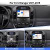[2G+64G] Car Radio for Ford Ranger 2011-2015, 9 inch Android 13 Touch Screen Stereo, Carplay/Android Auto/Hi-Fi Audio/Wi-Fi/1080P/SWC/Bluetooth + AHD Backup Camera + MIC view 2
