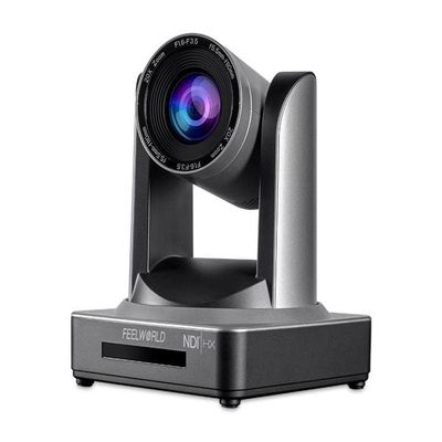 FEELWORLD NDI20X PTZ, 20X Optical Camera with Auto Tracking&Zooming Video and POE with Network IP Live Streaming, Simultaneous 3G-SDI and USB Video Output, Camera for Conferences, Church