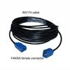 Fakra C Jack to Female Cable Assembly Extension 1M with Connector for GPS Antenna view 2