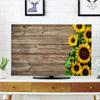 AMAPARK Indoor TV Dust Cover, Cover 65 Inch Sunflowers Quality Waterproof Polyester Protect Your TV Style-1691 view 1