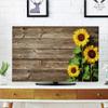 AMAPARK TV Dust Cover,Cover Type 55 Inch Sunflowers Polyester Microfiber Cloth Easy to Cover Your TV Style-1721 view 1
