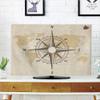 AMAPARK TV Dust Cover, Cover 55 Inch Old World Map Suitable for Sets of Most Models TV Style-1496 view 1