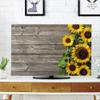 AMAPARK TV Dust Cover, Cover 50/52 Inch Sunflowers Suitable for Sets of Most Models TV Style-1664 view 1