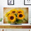 AMAPARK TV Cover, 32 Inch Sunflowers, Polyester, 1 Count view 1
