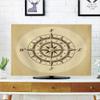 AMAPARK Indoor TV Dust Cover, Cover 32 Inch Old World Map Quality Waterproof Polyester Protect Your TV Style-1563 view 1