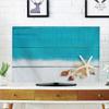 AMAPARK TV Dust Cover,Cover Type 65 Inch Wooden Texture Polyester Microfiber Cloth Easy to Cover Your TV Style-2045 view 1