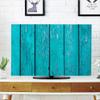 AMAPARK TV Dust Cover,Cover Type 47 Inch Wooden Texture Polyester Microfiber Cloth Easy to Cover Your TV Style-2001 view 1