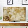 AMAPARK Indoor TV Dust Cover, Cover 32 Inch Old World Map Quality Waterproof Polyester Protect Your TV Style-1531 view 1