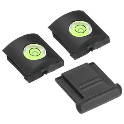 PATIKIL Camera Level Hot Shoe Cover Universal Camera Hot Shoe Cover Cap, 3 Pack Hot Shoe Cap Hot Shoe Protector Suitable for Nikon for Fujifilm for Pentax DSLR/SLR Camera, Black