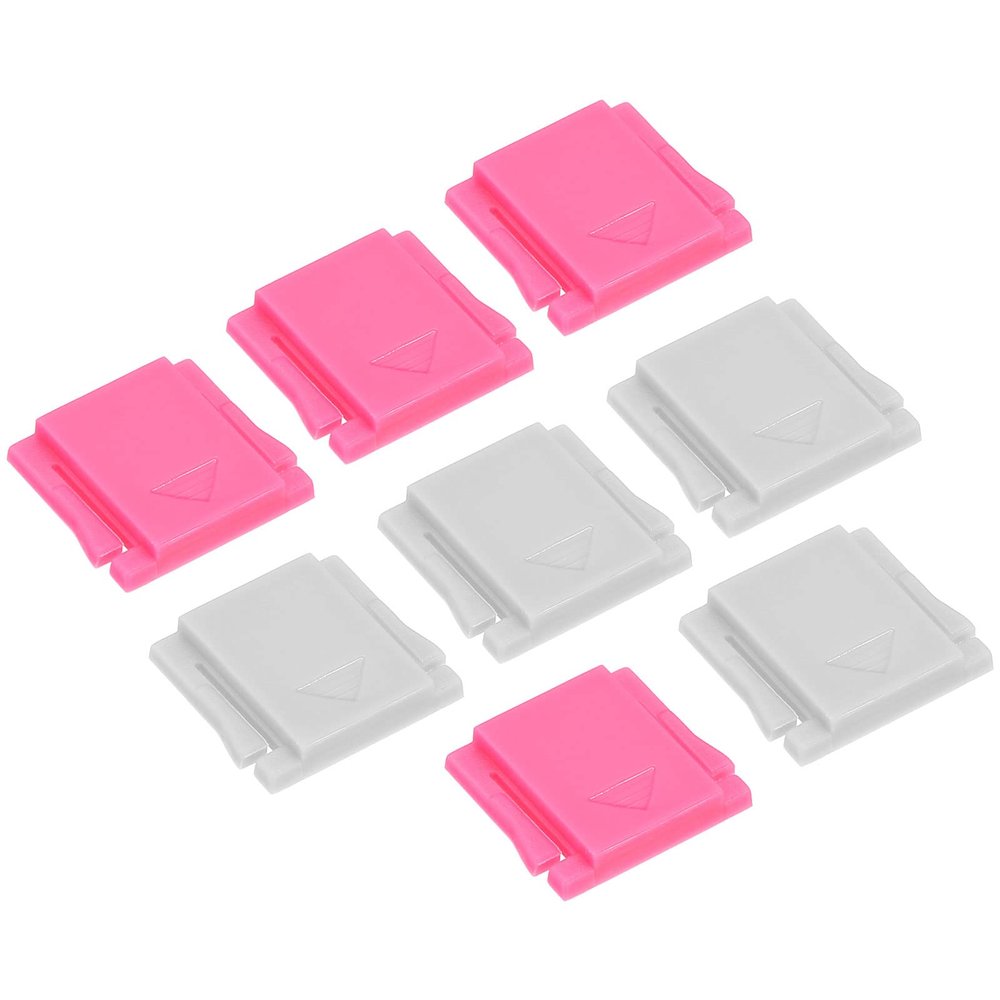PATIKIL Universal Camera Hot Shoe Cover Cap, 8 Pack Hot Shoe Cap Hot Shoe Protector Plastic Suitable for Nikon for Fujifilm for Pentax DSLR/SLR Camera, Red Grey