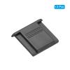 PATIKIL 12mm Universal Camera Hot Shoe Cover Cap, 2 Pack Hot Shoe Cap Hot Shoe Protector Plastic Suitable for Nikon for Fujifilm for Pentax DSLR/SLR Camera, Black view 3