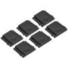 PATIKIL Universal Camera Hot Shoe Cover Cap, 6 Pack Hot Shoe Cap Hot Shoe Protector Plastic Suitable for Nikon for Fujifilm for Pentax DSLR/SLR Camera, Black view 1