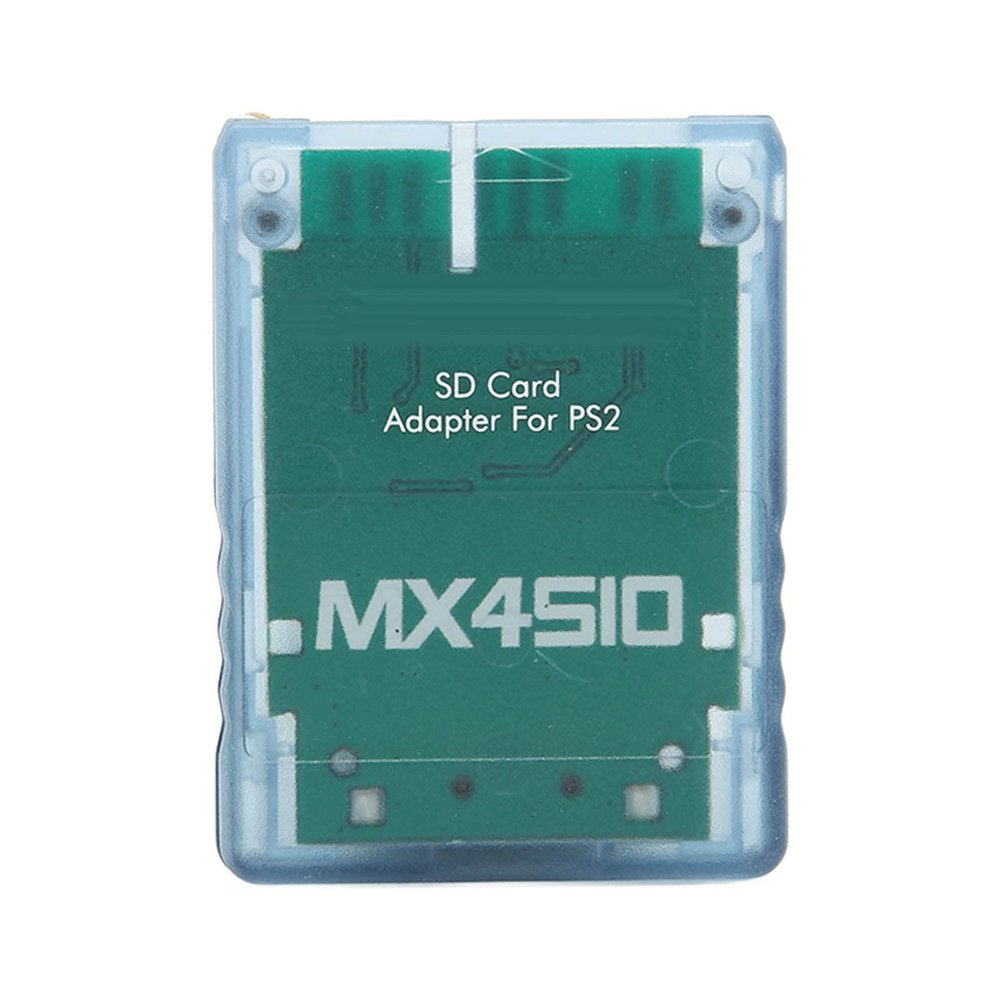 Replacement TF Card Reader Adapter for MX4SIO SIO2SD for Memory Card TF Adapters. (TF Card not Included) (Transparent Blue)