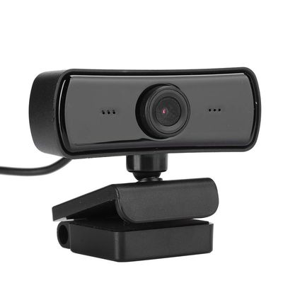 ASHATA 4K Webcam, 2K Video, 2560 x 1440 Resolution, Built-in Microphone, Auto Focus, Plug and Play, Black