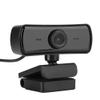ASHATA 4K Webcam, 2K Video, 2560 x 1440 Resolution, Built-in Microphone, Auto Focus, Plug and Play, Black view 1