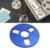 GOWENIC 1/4 10 Inch Empty Aluminum Alloy Take Up Reel to Reel Small Hub, Blue view 4