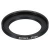PATIKIL 30.5mm-37mm Metal Step Up Ring, Camera Lens Filter Adapter Ring Aluminum Filter Adapter Ring for Camera Lenses Hood, Black view 1