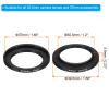 PATIKIL 30.5mm-37mm Metal Step Up Ring, Camera Lens Filter Adapter Ring Aluminum Filter Adapter Ring for Camera Lenses Hood, Black view 2