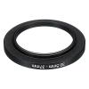 PATIKIL 30.5mm-37mm Metal Step Up Ring, Camera Lens Filter Adapter Ring Aluminum Filter Adapter Ring for Camera Lenses Hood, Black view 3