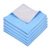 Eco-Fused Oversized Microfiber Cleaning Cloths XL - 5 Pack - 12 x 12 - Double-Sided - Microfiber & Suede for Smartphones, LCD TV, Tablets, Laptop, Camera Lenses & Other Surfaces view 1
