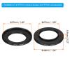 PATIKIL 27mm-37mm Metal Step Up Ring, Camera Lens Filter Adapter Ring Aluminum Filter Adapter Ring for Camera Lenses Hood, Black view 2