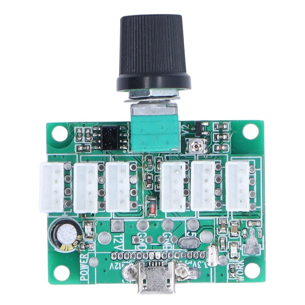 Vomeko USB Fan Governor Module, Adjustable up to 24 Fans simultaneously, Multi-Purpose Fan Governor for PC and Home use.